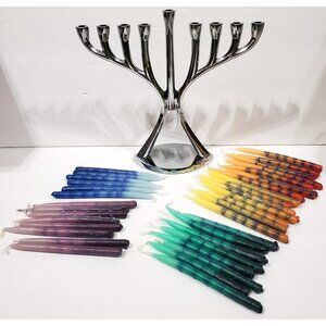 Rite Lite CONTEMPORARY MENORAH 36 CANDLES Jewish Chanukah Hannukah candleholder